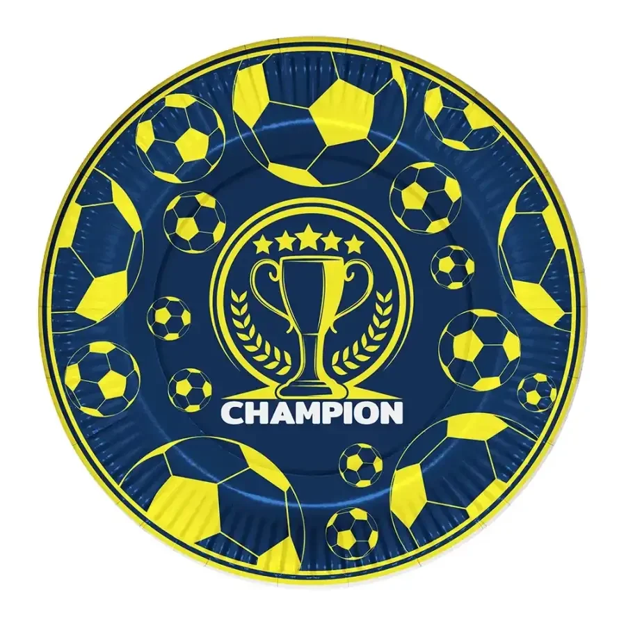 Champion Sarı Lacivert Karton Tabak