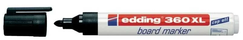 Edding 360 XL Whiteboard Marker Doldurulabilir Yazı Tahtası Kalemi Siyah