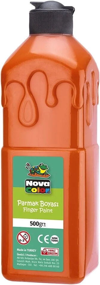 Nova Color Parmak Boyası 500 gr. TURUNCU