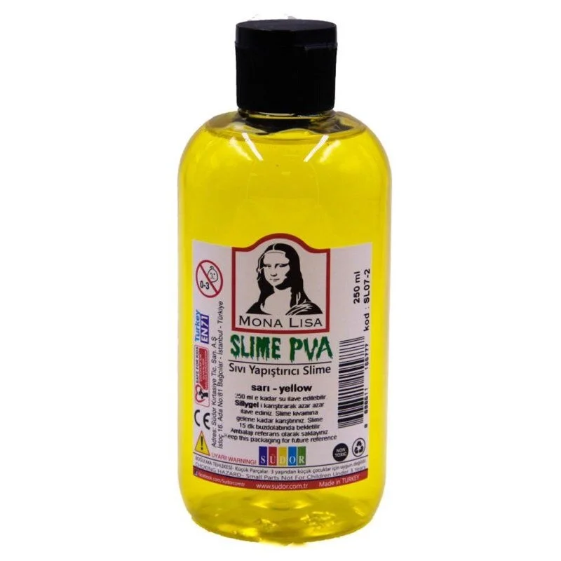 Südor Mona Lisa Slime Jeli 250 ml. Sarı