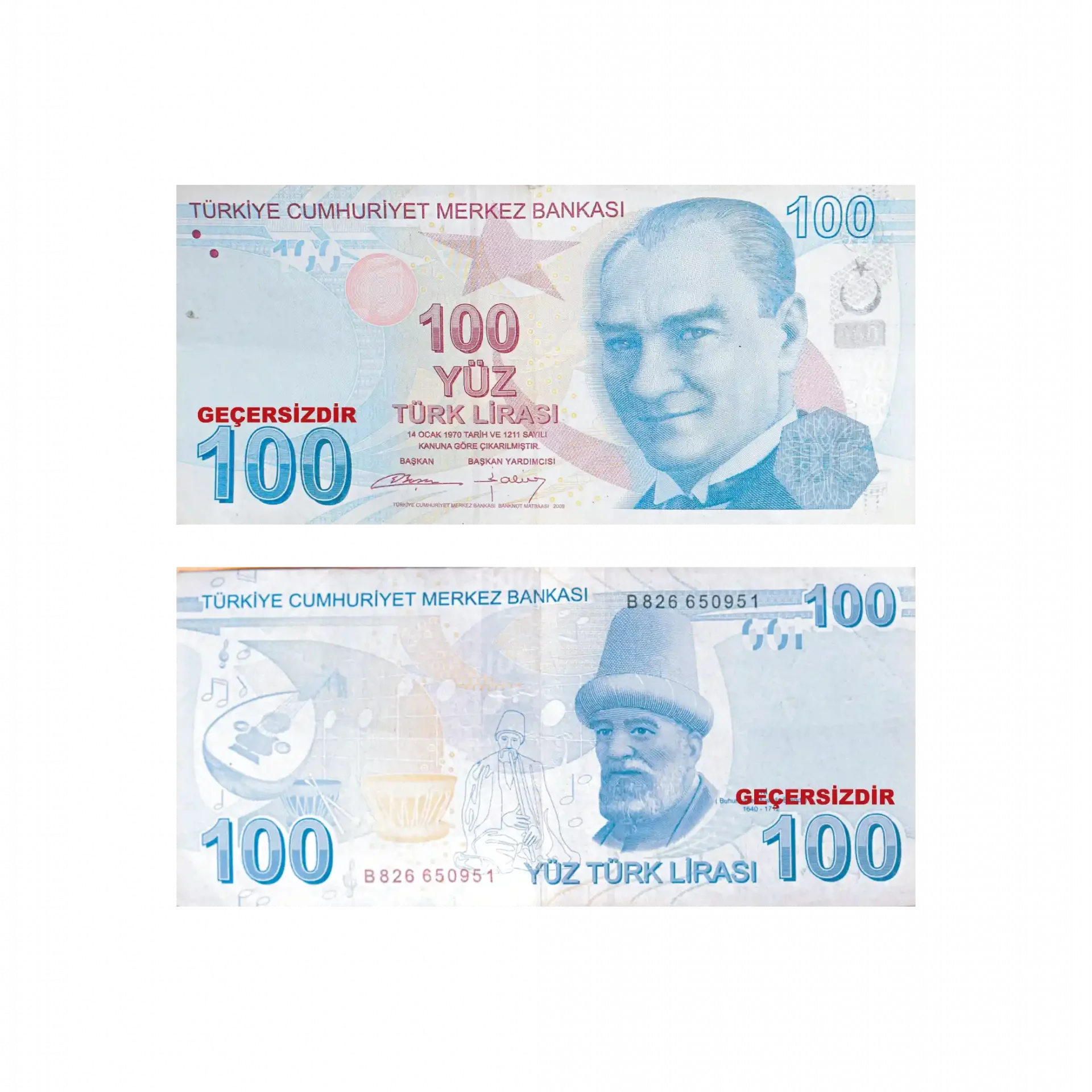 Oyuncak Kağıt Para 100 TL