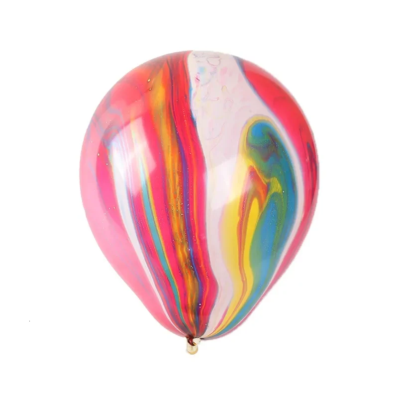 Mermer Desen Pastel Balon 12"