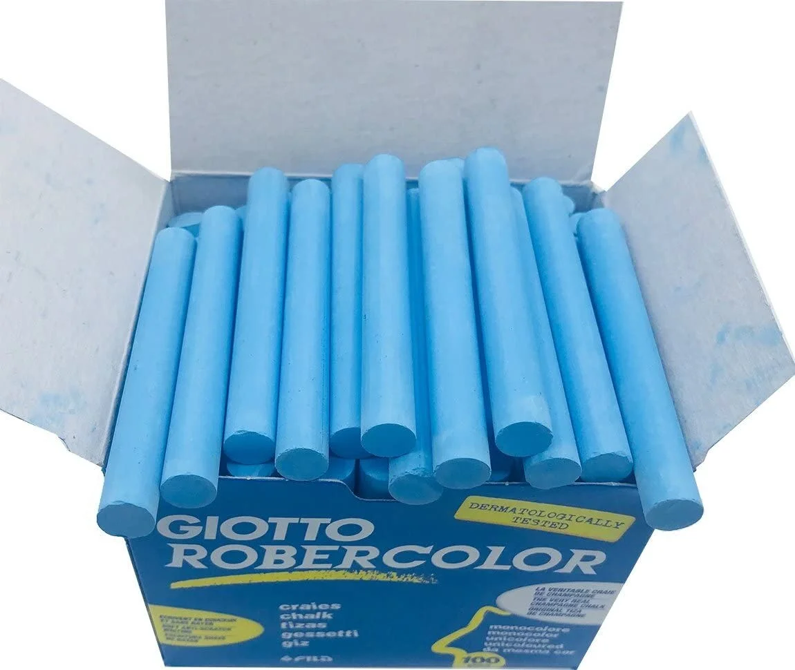 Giotto Robercolor Tebeşir MAVİ 100'lü Kutu
