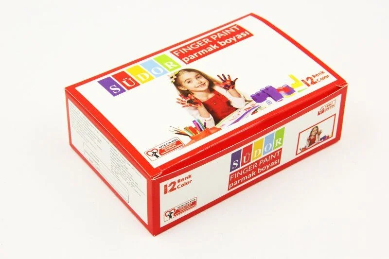 Südor Parmak Boyası 12 Renk x 30 ml.