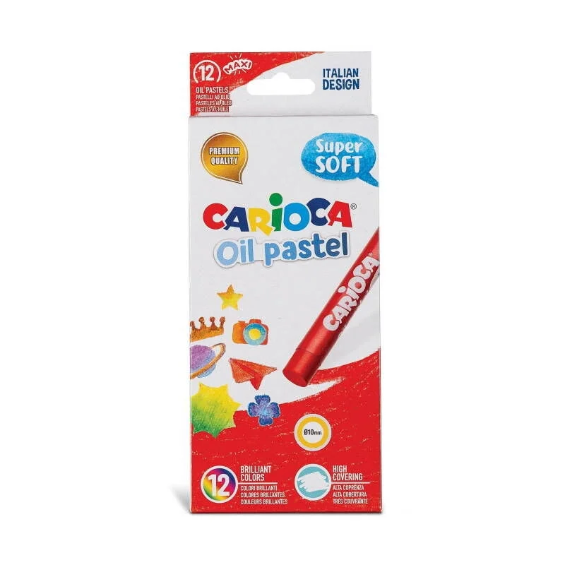Carioca Yağlı Pastel Boya 12 Renk