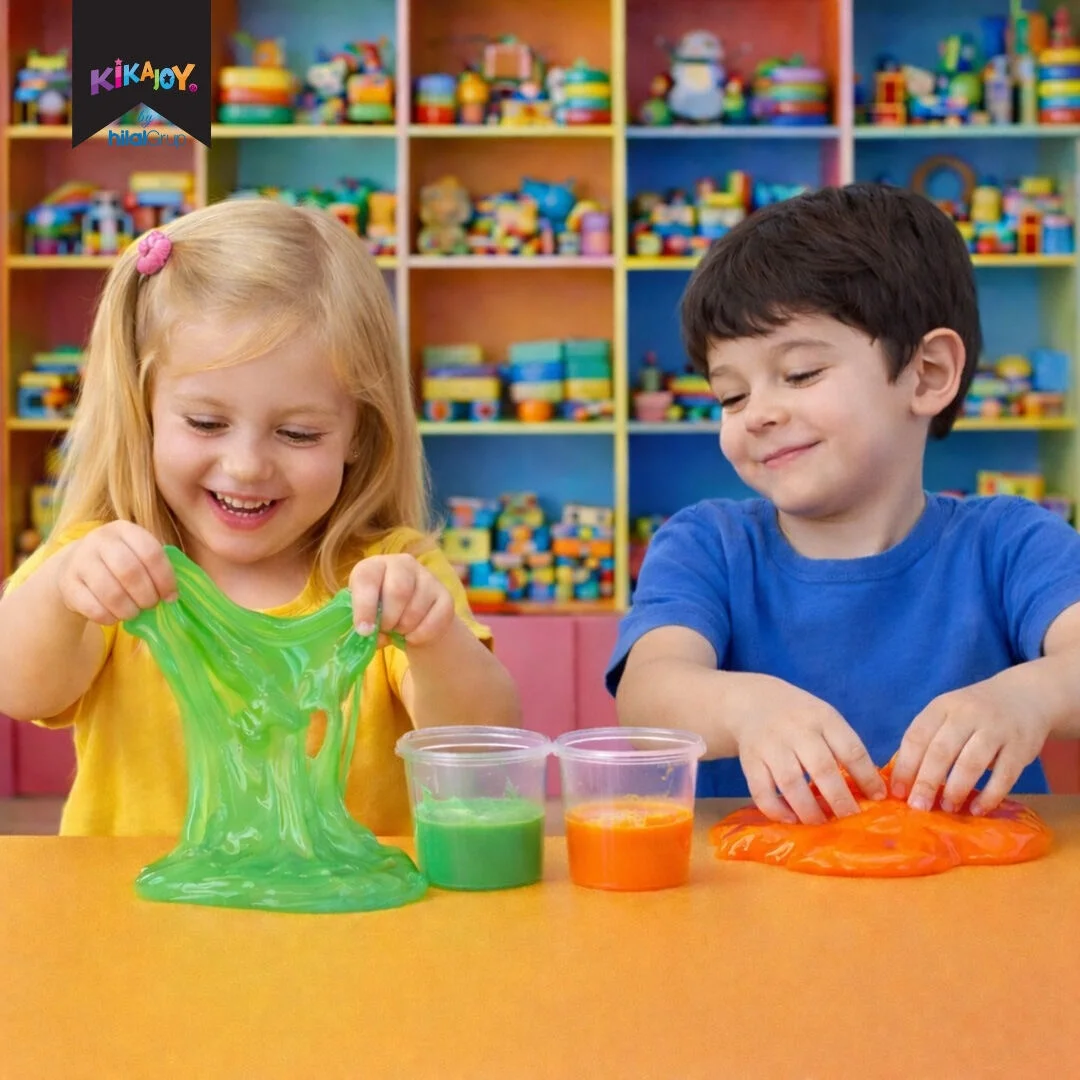 4lü Bardak Slime 4 Renk