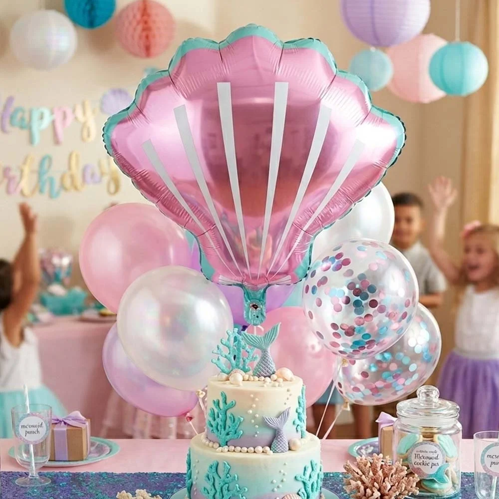 Deniz Kabuğu Şekilli Balon