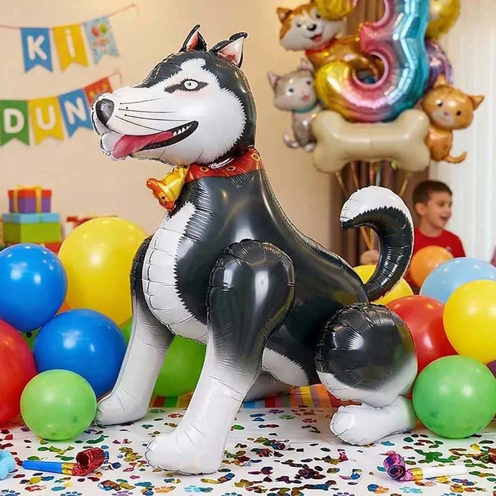 Köpek Şekilli 4D Folyo Balon