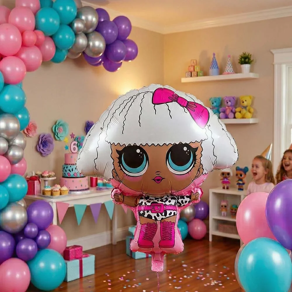 Lol Bebek Temalı Şekilli Folyo Balon