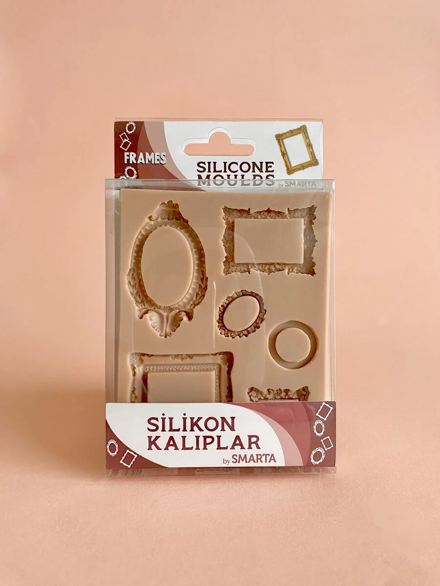 Smarta Silicone Moulds Silikon Epoksi ve Polimer Kil Kalıbı FRAMES