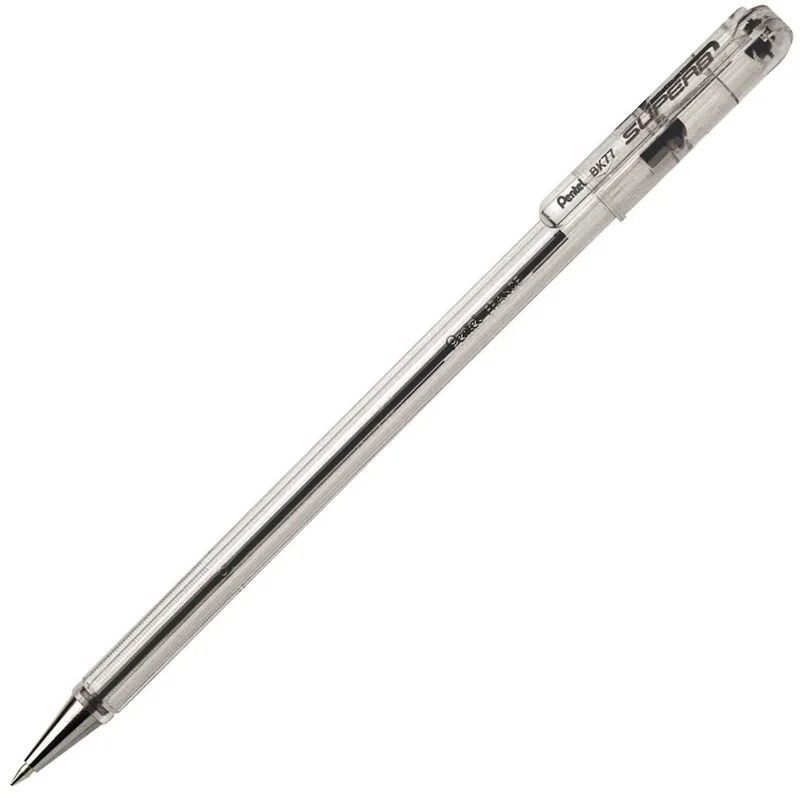 Pentel BK77 Yağ Bazlı Roller Tükenmez Kalem SİYAH