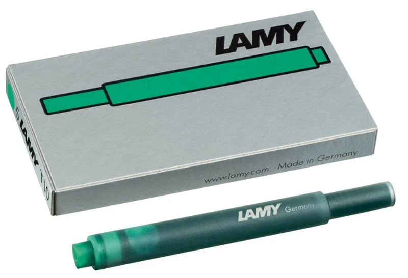 Lamy T10 Dolma Kalem Kartuşu 5'li Kutu YEŞİL