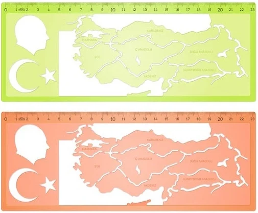 Hatas Türkiye Haritası Şablonu