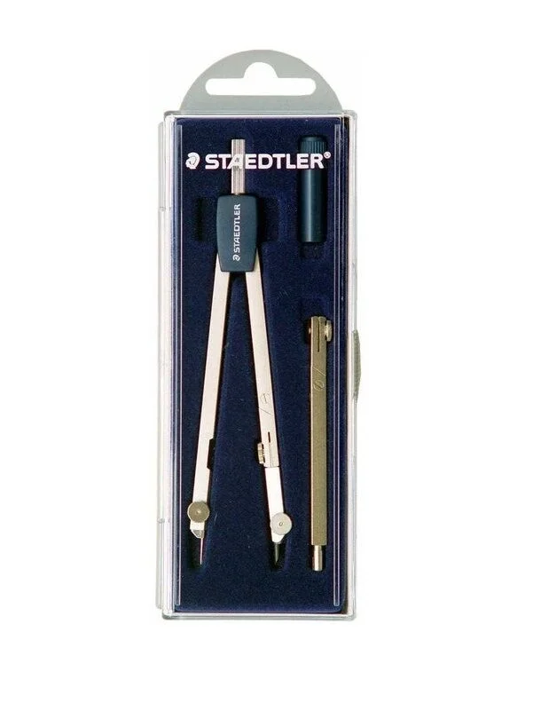 Staedtler Mars Tek Kırmalı Uzatma Ayaklı Pergel Seti 3 Parça