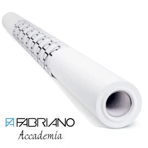 Fabriano Accademia Natural Grain Eskiz Çizim Kağıdı 120 gr. 1.5 metre x 10 metre Rulo