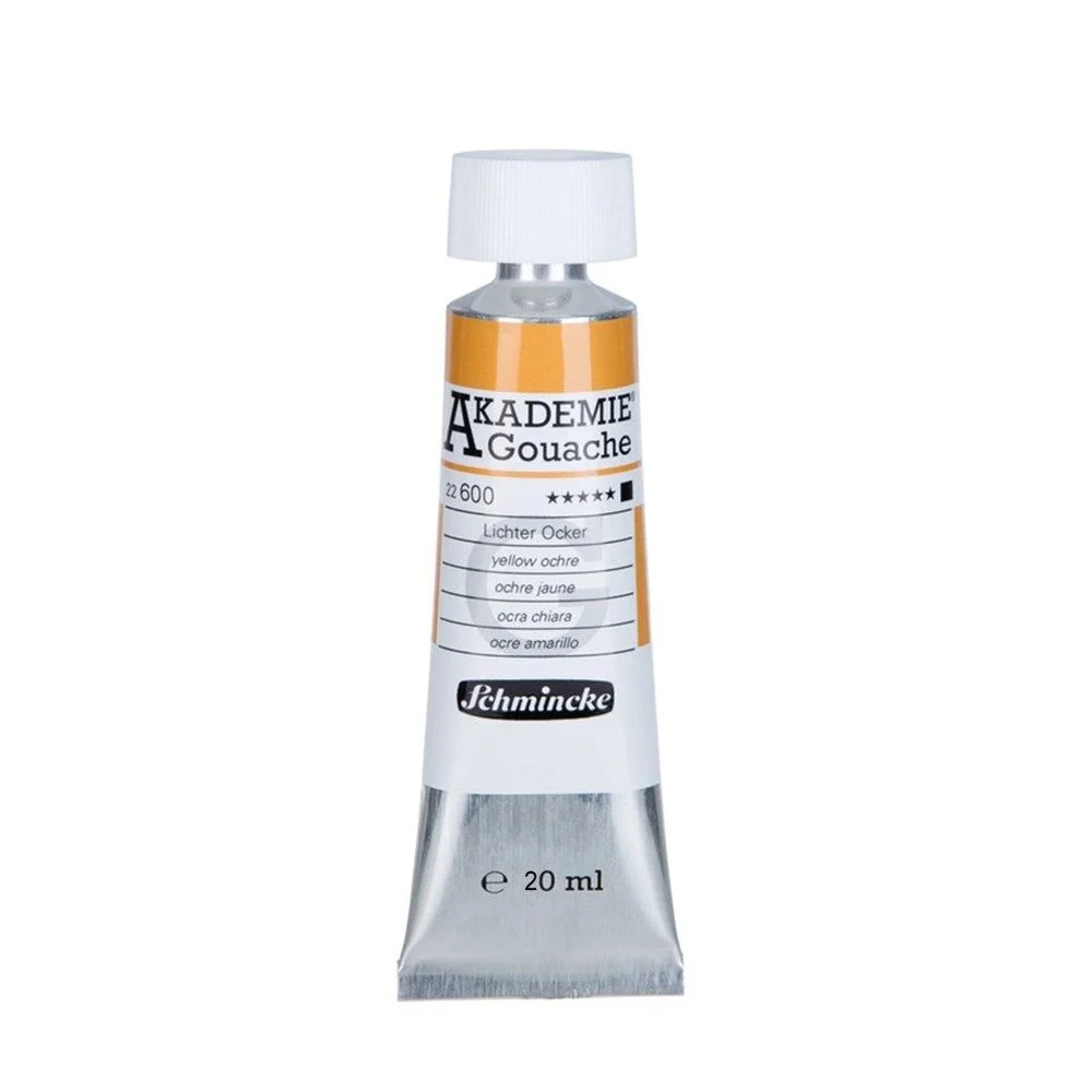 Schmincke Akademie Guaj Boya 20 ml. 600 Yellow Ochre