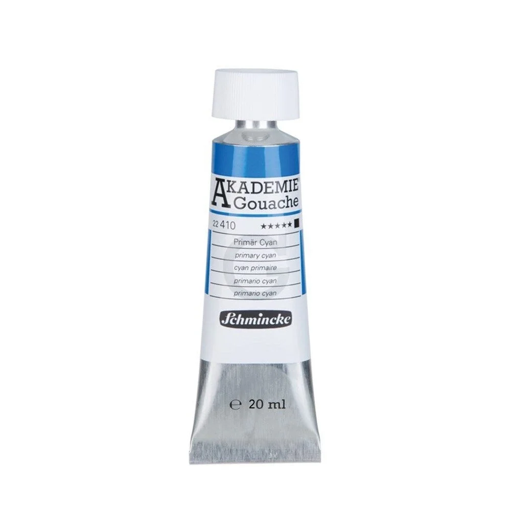 Schmincke Akademie Guaj Boya 20 ml. 410 Primary Cyan