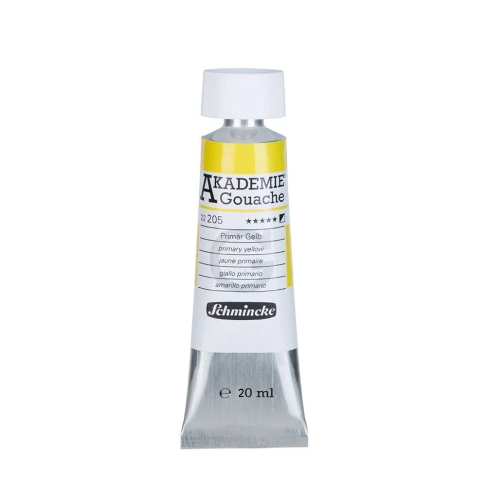 Schmincke Akademie Guaj Boya 20 ml. 205 Primary Yellow