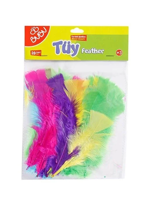 Bu-Bu Renkli Tüy 20'Li (BUBU-HS0008)
