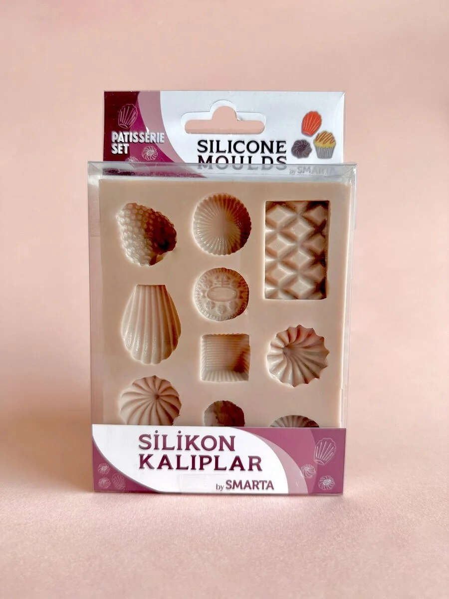 Smarta Silicone Moulds Silikon Epoksi ve Polimer Kil Kalıbı PATISSERIE SET