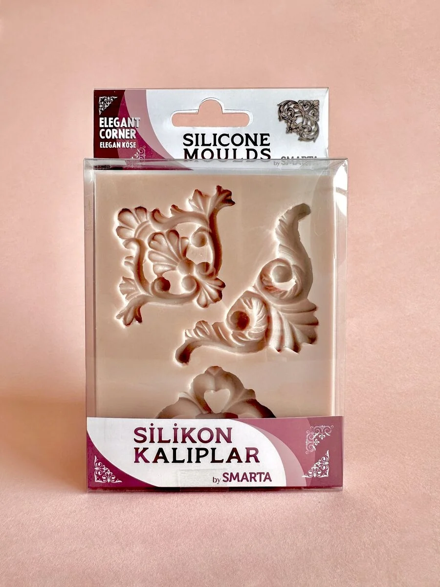 Smarta Silicone Moulds Silikon Epoksi ve Polimer Kil Kalıbı ELEGANT CORNER