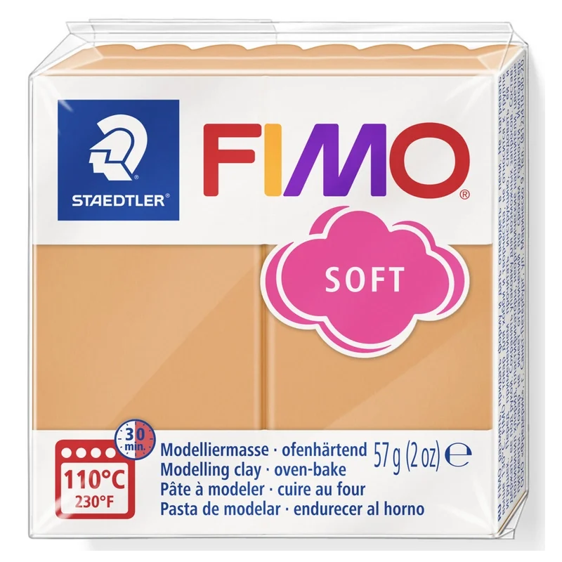 Staedtler Fimo Soft Polimer Kil T41 Papaya Sorbet