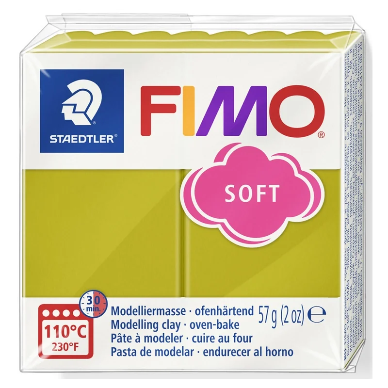 Staedtler Fimo Soft Polimer Kil T51 Grass Green