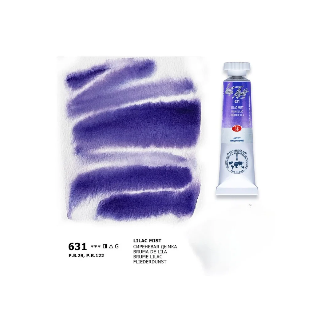 St. Petersburg White Nights Tüp Sulu Boya 10 ml. 631 Lilac Mist