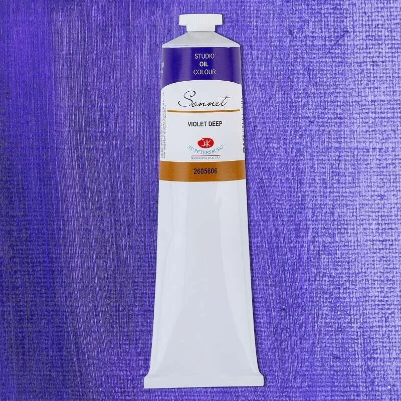 St. Petersburg Sonnet Yağlı Boya 120 ml. 606 Violet Deep