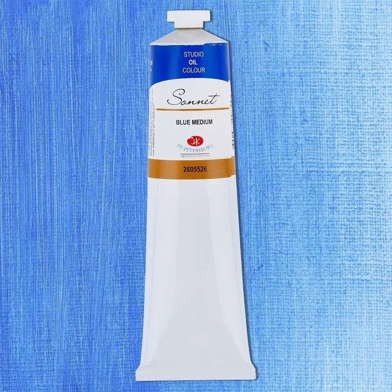 St. Petersburg Sonnet Yağlı Boya 120 ml. 526 Blue Medium