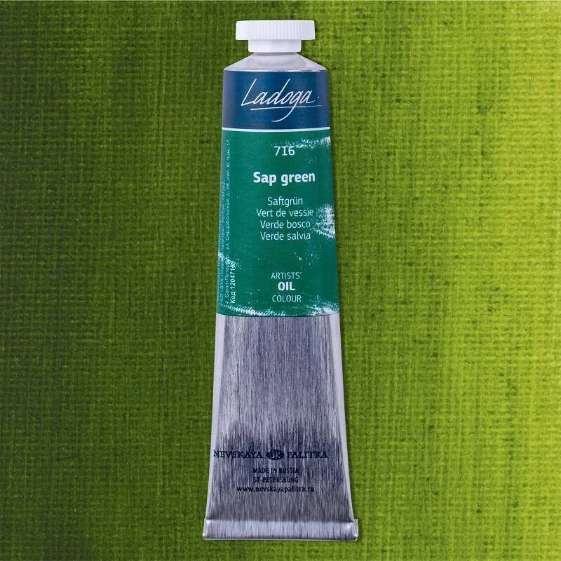 St. Petersburg Ladoga Yağlı Boya 46 ml. 716 Sap Green