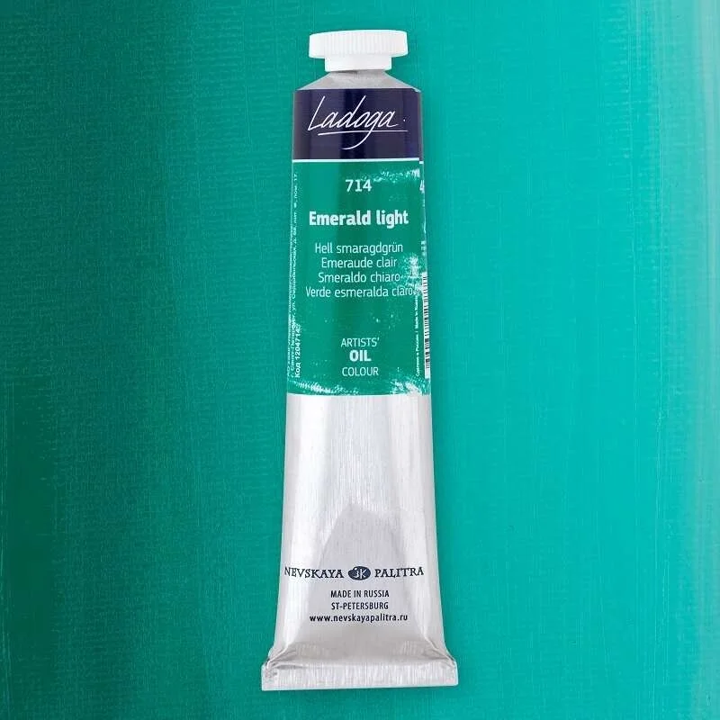 St. Petersburg Ladoga Yağlı Boya 46 ml. 714 Veridian Green