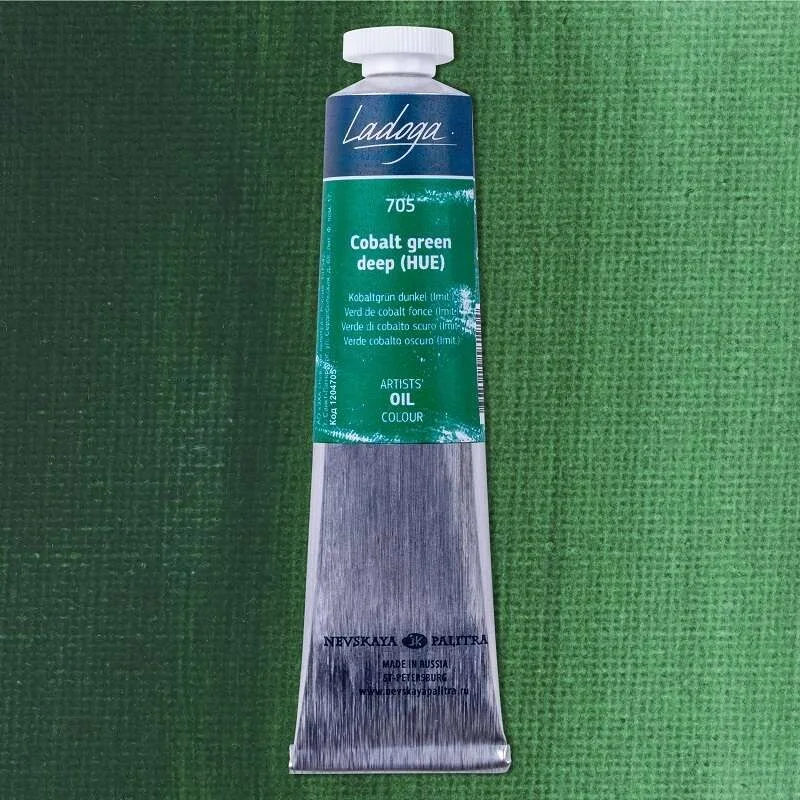 St. Petersburg Ladoga Yağlı Boya 46 ml. 705 Cobalt Green Deep (Hue)