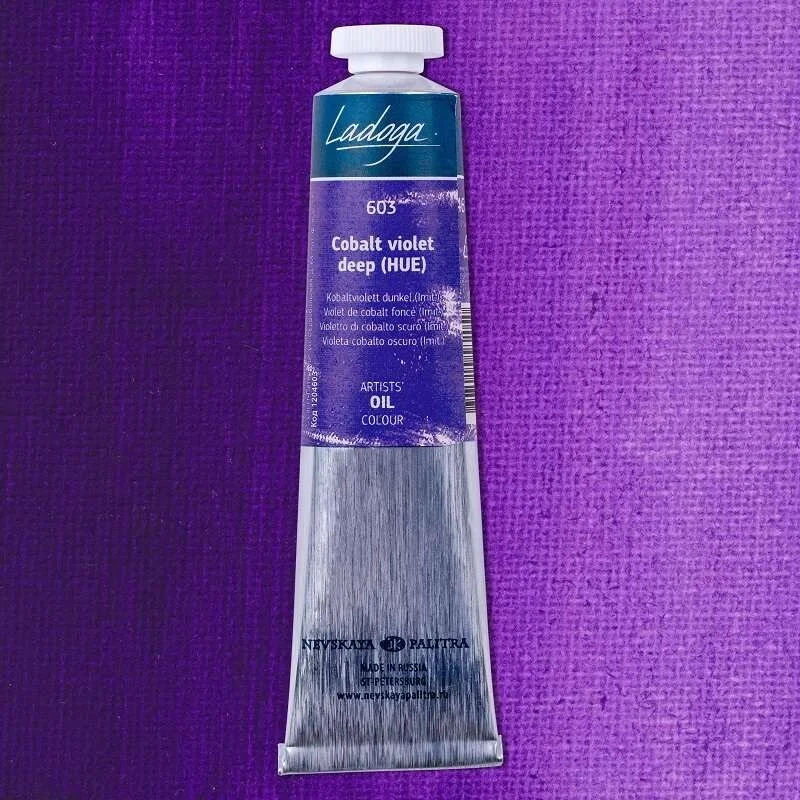 St. Petersburg Ladoga Yağlı Boya 46 ml. 603 Cobalt Violet Deep (Hue)