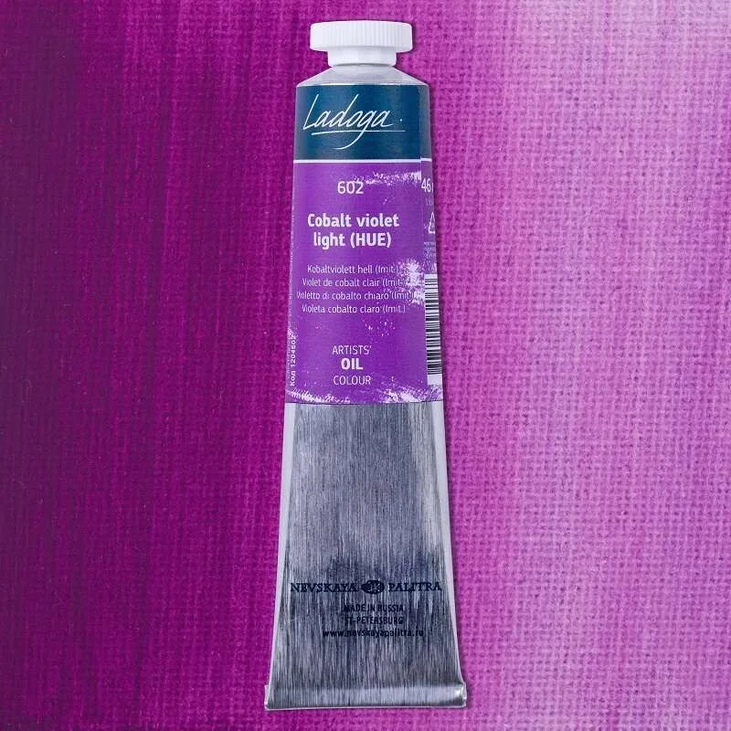 St. Petersburg Ladoga Yağlı Boya 46 ml. 602 Cobalt Violet Light (Hue)