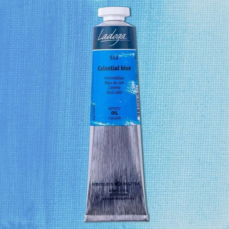 St. Petersburg Ladoga Yağlı Boya 46 ml. 512 Celestian Blue