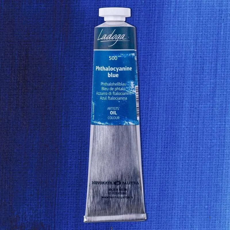 St. Petersburg Ladoga Yağlı Boya 46 ml. 500 Phthalocyanine Blue