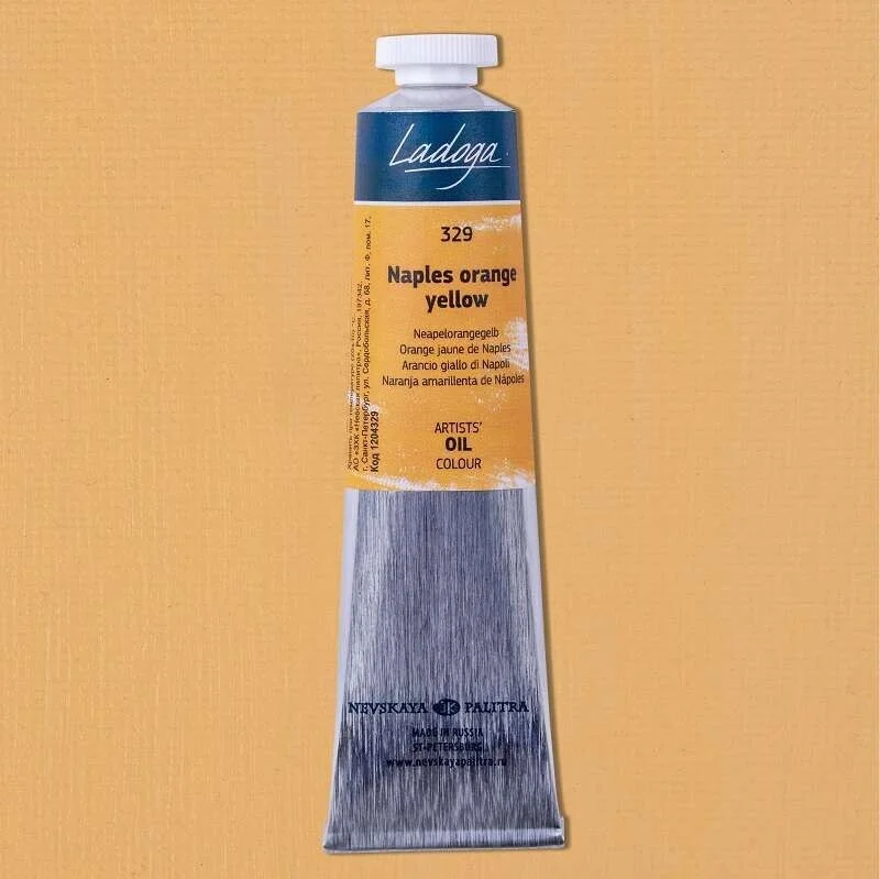 St. Petersburg Ladoga Yağlı Boya 46 ml. 329 Naples Orange-Yellow
