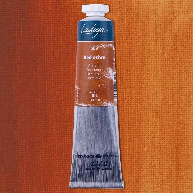 St. Petersburg Ladoga Yağlı Boya 46 ml. 309 Red Ochre