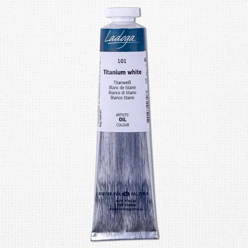 St. Petersburg Ladoga Yağlı Boya 46 ml. 101 Titanium White