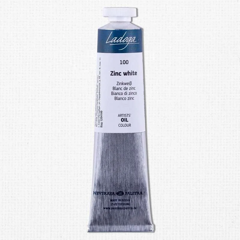 St. Petersburg Ladoga Yağlı Boya 46 ml. 100 Zinc White