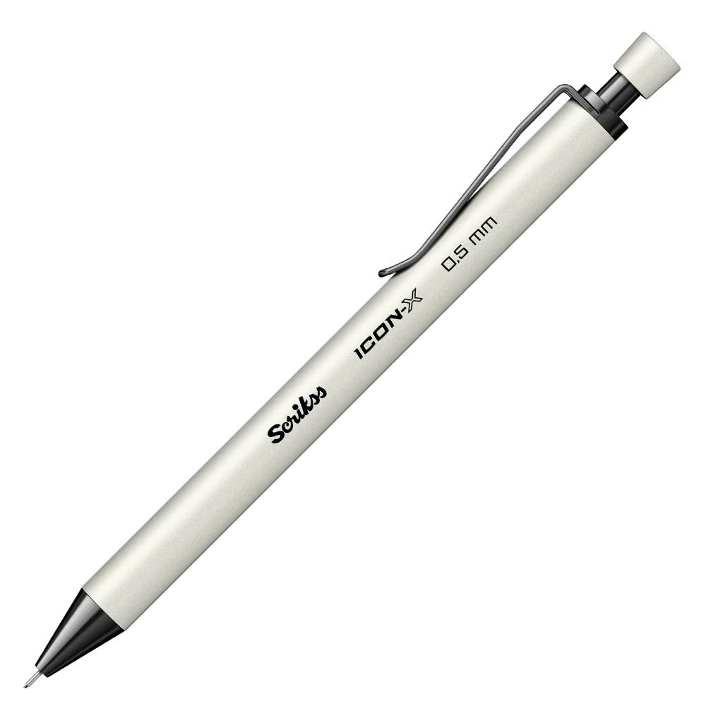 Scrikss Icon-X Versatil Kalem 0.5 mm. Beyaz