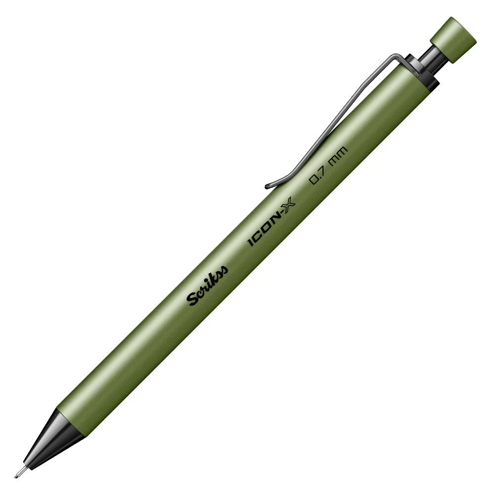 Scrikss Icon-X Versatil Kalem 0.7 mm. Yeşil