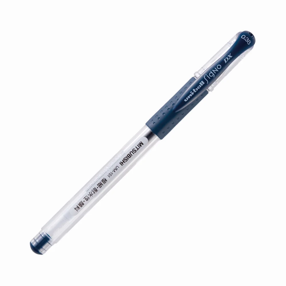 Uni-ball Signo DX 0.38 Jel Kalem MAVİ-SİYAH
