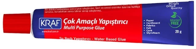 Kraf Çok Amaçlı Yapıştırıcı 20 gr.