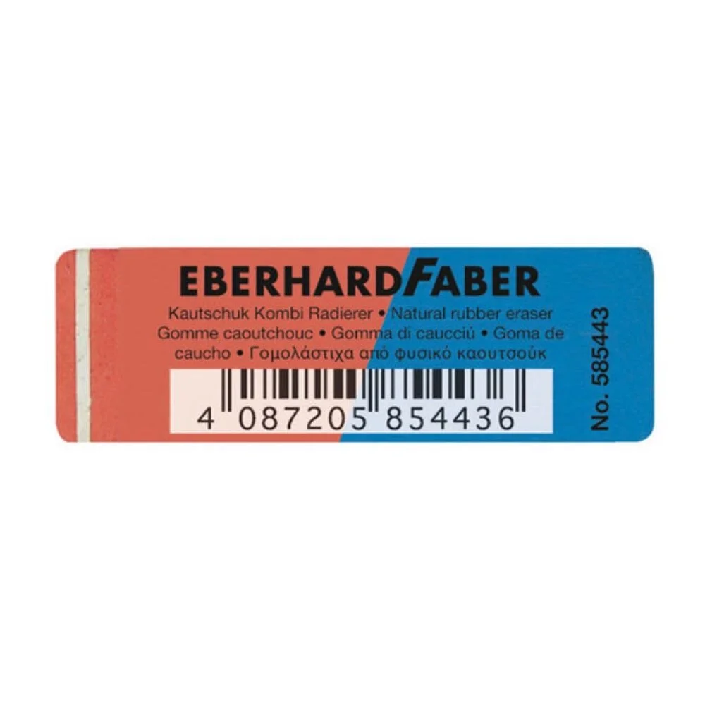 Eberhard Faber Kauçuk İçermeyen Mürekkep, Kurşun ve Renkli Kalem Silgisi