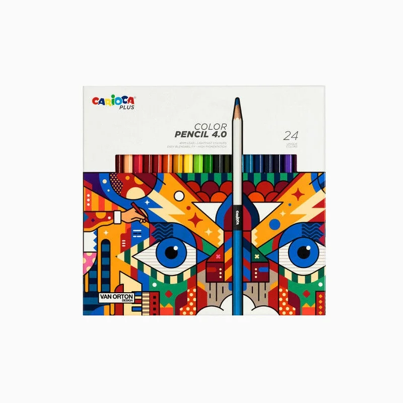 Carioca Plus 4.0 Kuru Boya Kalemi Seti 24 Renk