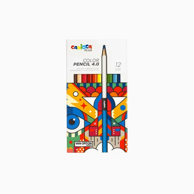 Carioca Plus 4.0 Kuru Boya Kalemi Seti 12 Renk