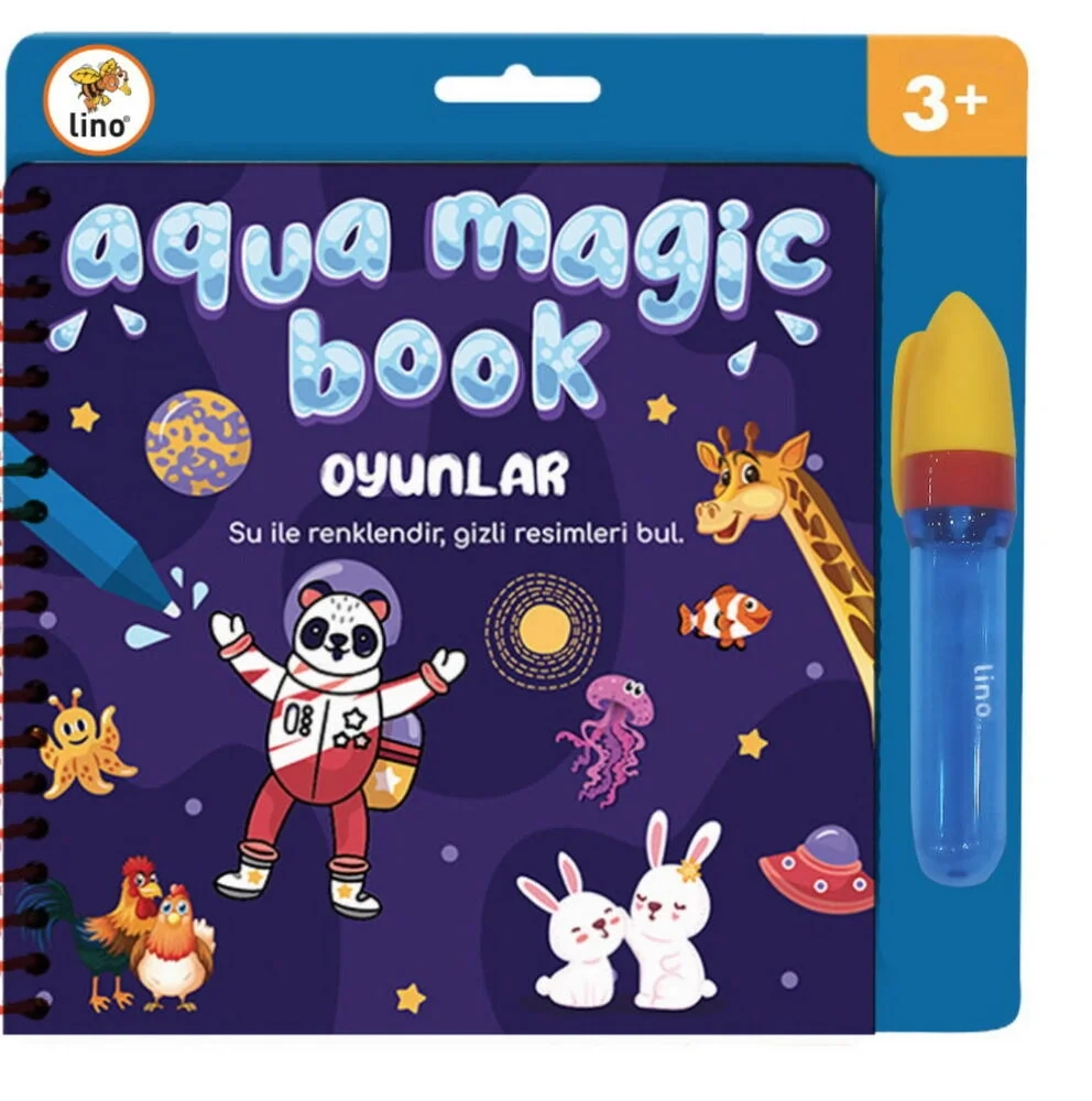 Lino Aqua Magic Book Sihirli Boyama Kitabı OYUNLAR