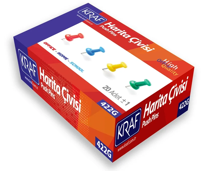 Kraf Harita Çivisi 20'li Paket